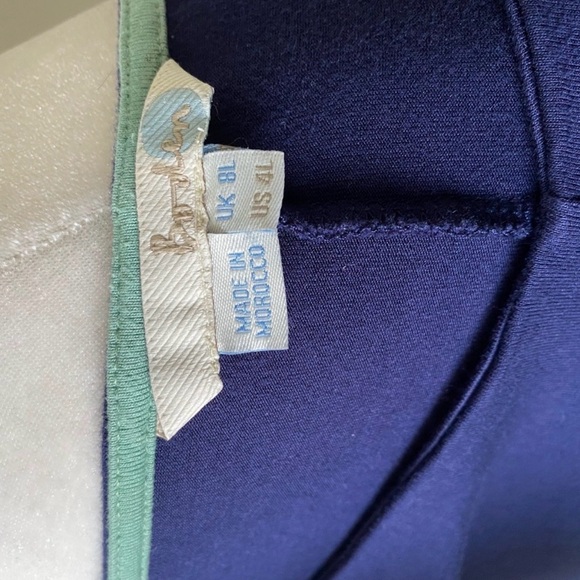 Boden Erica Belted Day Midi Dress 4Tall - Picture 4 of 4